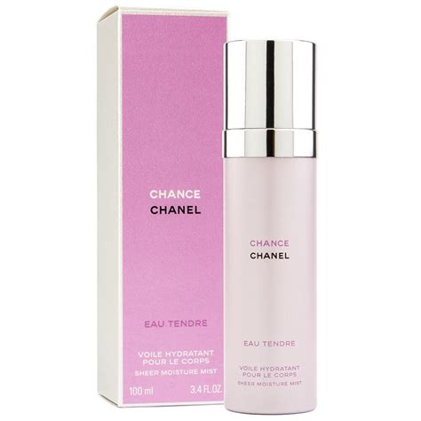 chanel eau tendre voile hydratant|chance eau tendre sheer moisture mist.